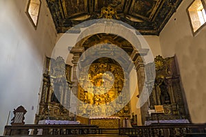 Tiradentes church interior photo