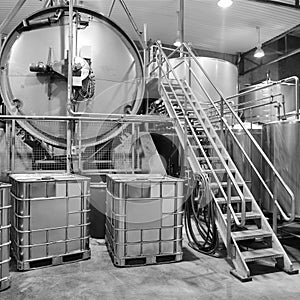 Interior of Distillery