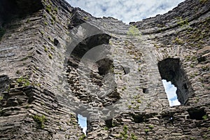 Interior of Dolbadarn Castle, Llanberis, Wales