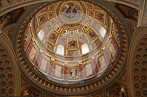 Interior Dome of Basillica