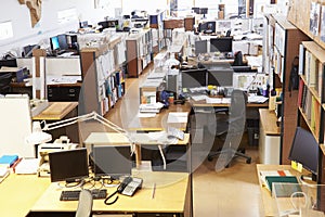 Interior Of Empty Architect's Office