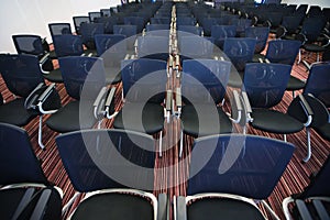 Interior of empty conference hall