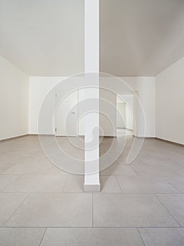 Interior, empty rooms