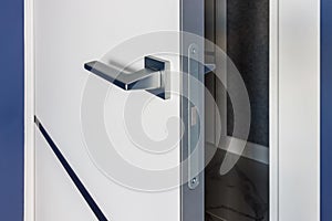 Interior and entrance doors in the new apartment