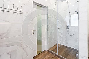 Interior and entrance doors in the new apartment