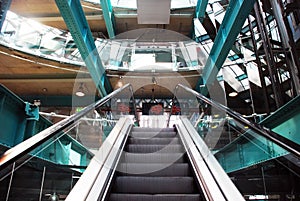 Interior escalator