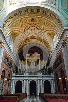 Interior  The Esztergom Basilica, Esztergom, Hungary photo