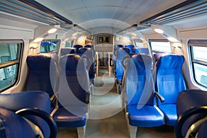 Interior of the European car