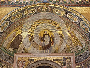 Interior of a famous basilica