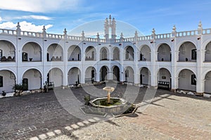 Interior of Felipe Neri Monsastery, Sucre, Bolivia