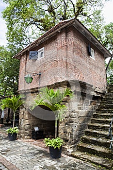 Interior of Fort Zeelandia in Paramaribo, Suriname