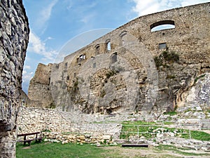 Interior fortification of Spis Castle