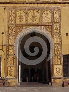 Interior Gate Inside the Amber Fort India