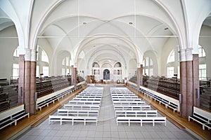 Interior German Saint Peters church