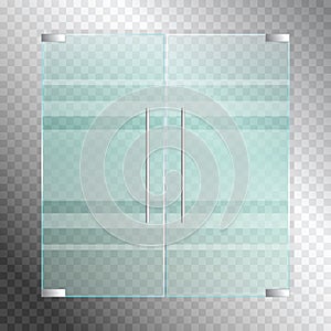 Interior glass doors