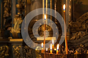 Interior of a greek catholic church