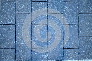 Interior grey floor tiles with reflection. Decor design material. Perspective