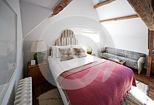 Interior Of Guest Room In Bed And Breakfast Hotel