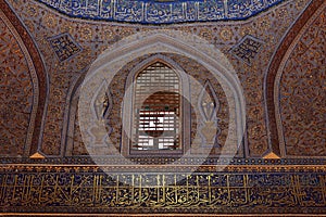 Interior of Guri Amir