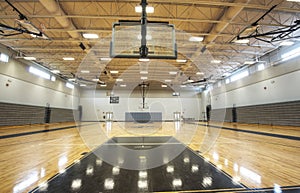 Interior of Gymnasium photo