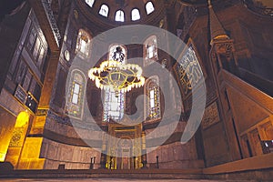 Interior of Hagia Sophia