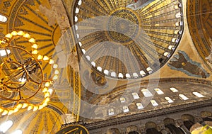 Interior of Hagia Sophia