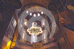 Interior of Hagia Sophia