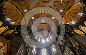 Interior of Hagia Sophia, Istanbul