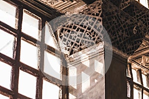 Interior of the Hagia Sophia in Istanbul, Turkey