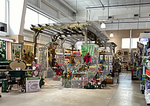 The interior home decor department of an Ace Hardware Store in Lake Nona area of Orlando, Florida