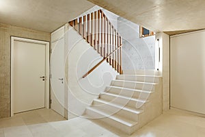 Interior home, staircase photo