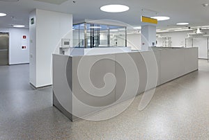 Interior of a Hospital Emergency