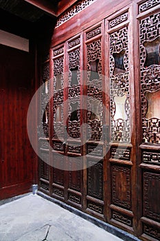 Interior of An Hui residence, China