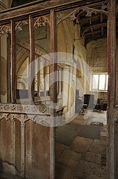 Interior of Inglesham Church
