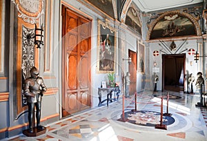 Interior of Knight's Palace