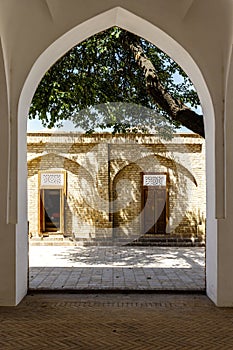 Interior of the Kok Gumbaz mosque in Shahrisabz, Qashqadaryo, Uzbekistan