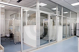 Interior of lab