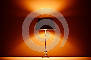 Interior lamp with warm light