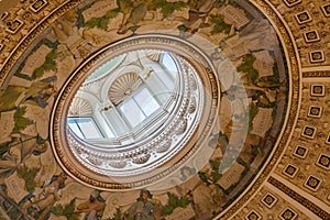 Interior of Library of Congress Dome