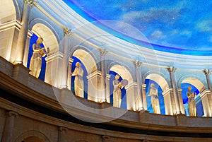 The interior Lobby of Caesar's Palace, Atlantic City