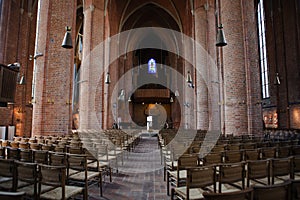 Interior of Lutheran Church Marktkirche