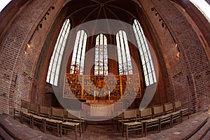 Interior of Lutheran Church Marktkirche