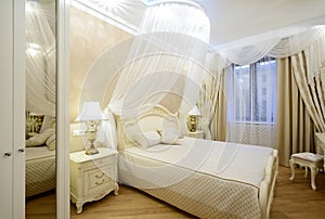 Interior of a luxury bedroom