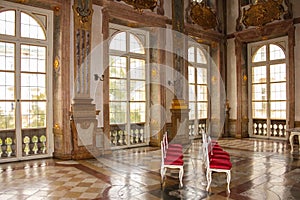 Interior. Marmorsaal. Mirabell palace. Salzburg. Austria