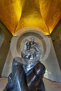 Interior of the Mausoleum of Njegos,Lovcen,Montenegro