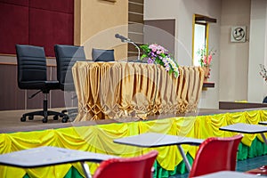 Interior of a meetingroom