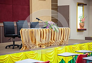 Interior of a meetingroom