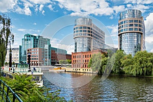 The Interior Ministry seen from the Holsteiner Ufer in Berlin, Germany