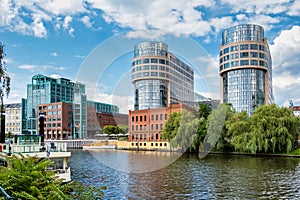 The Interior Ministry seen from the Holsteiner Ufer in Berlin, Germany