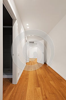 Interior of modern apartment, corridor